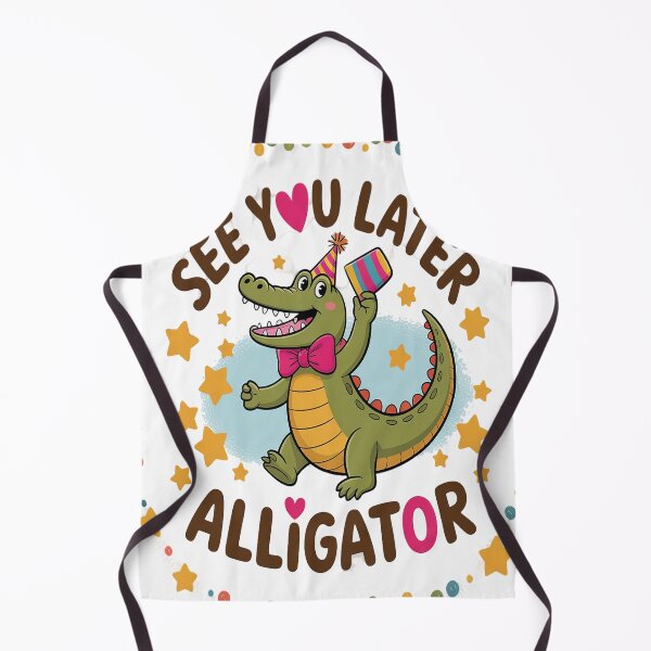 Item preview, See You Later Alligator Florida Gator Crocodile designed and sold by NicolaMail.