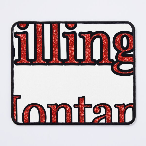 Item preview, Billings Montana City Name With Red Rhinestone designed and sold by TheIconSmith.