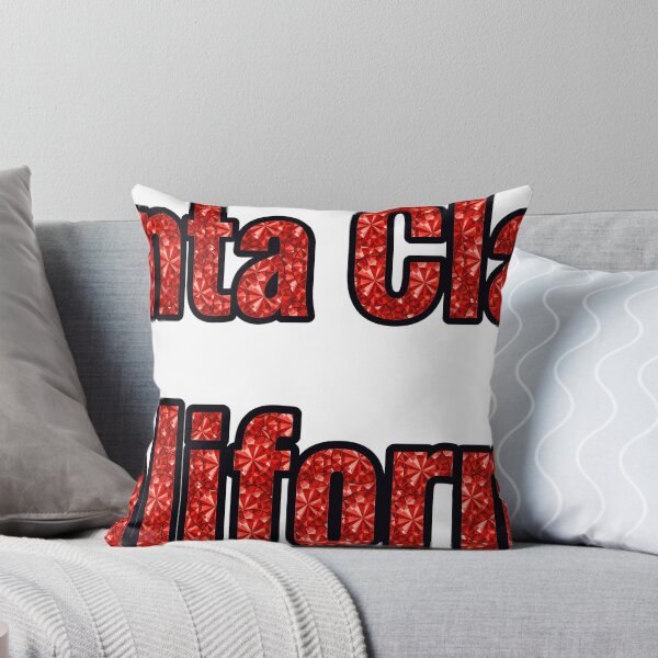 Item preview, Santa Clara California City Name With Red Rhinestone designed and sold by TheIconSmith.