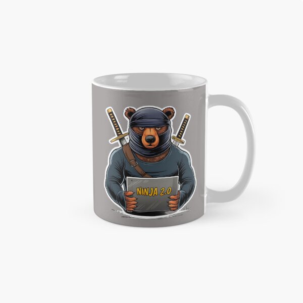 Aperçu de l'œuvre Ninja 2.0 samouraï warrior dark design créée et vendue par madevdine.