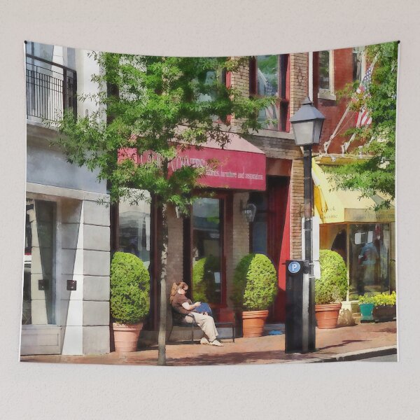 Item preview, Alexandria VA - Sunny Morning  designed and sold by Susan Savad.