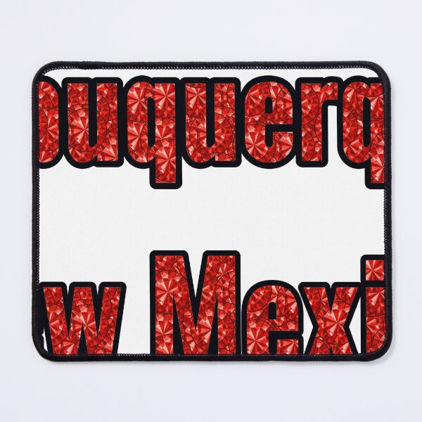 Item preview, Albuquerque New Mexico City Name With Red Rhinestone designed and sold by TheIconSmith.