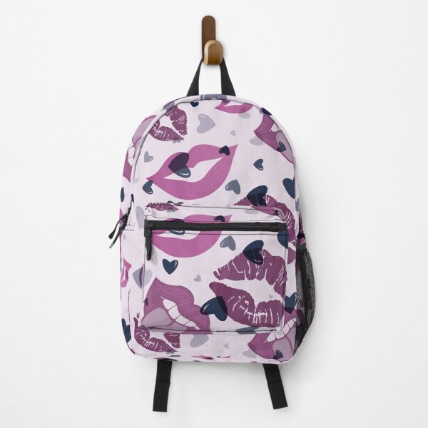 Item preview, Seamless Pink Lip Stain Pattern designed and sold by Pevkay97.