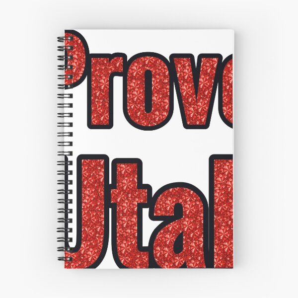 Item preview, Provo Utah City Name With Red Rhinestone designed and sold by TheIconSmith.