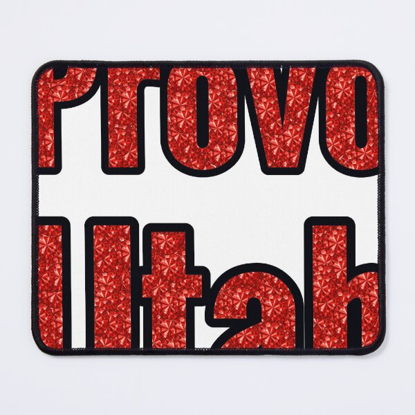 Item preview, Provo Utah City Name With Red Rhinestone designed and sold by TheIconSmith.