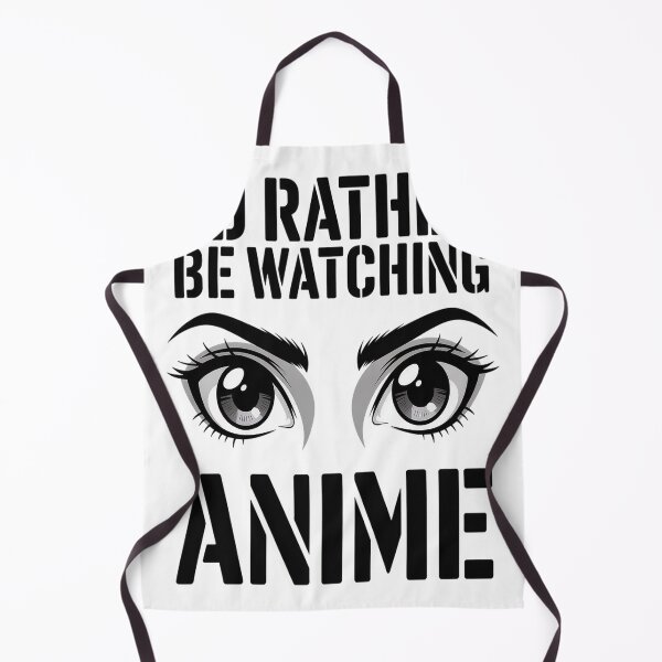 Item preview, I'd Rather Be Watching Anime, Girl Eyes Illustration designed and sold by TheRetroStyle.