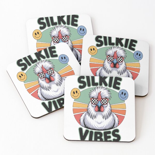 Item preview, Silkie Chicken Vibes for Farm Chick Hen Lovers designed and sold by NicolaMail.