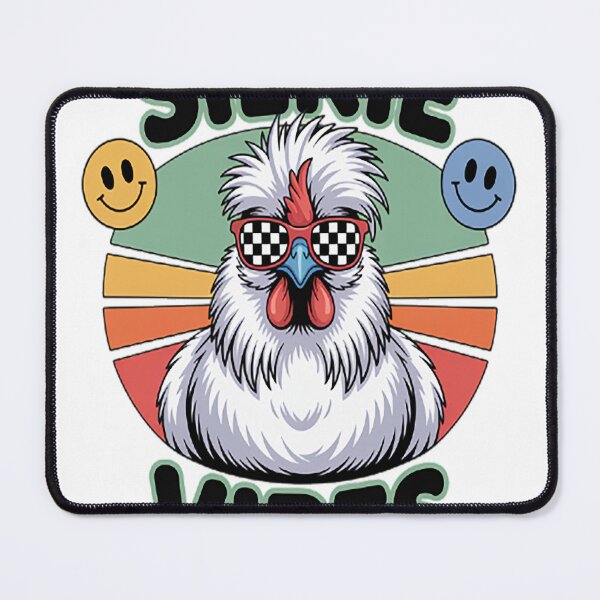 Item preview, Silkie Chicken Vibes for Farm Chick Hen Lovers designed and sold by NicolaMail.