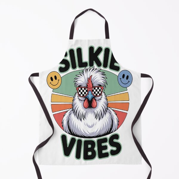 Item preview, Silkie Chicken Vibes for Farm Chick Hen Lovers designed and sold by NicolaMail.
