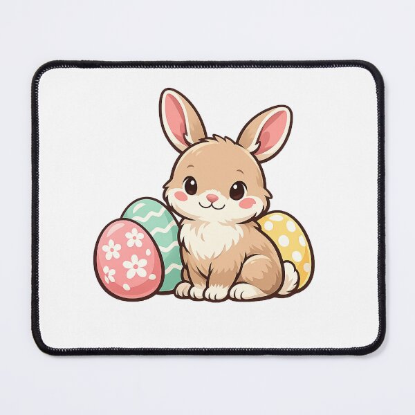 Item preview, Happy Easter Cute Bunny And Chicks Design designed and sold by Mix Mood.