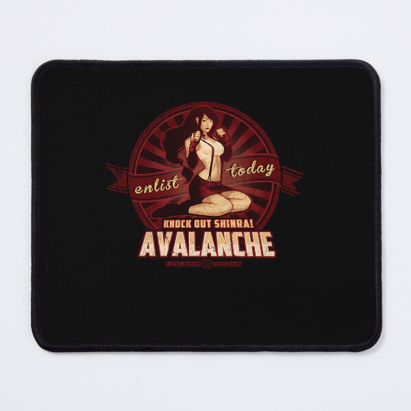 Item preview, Enlist Today Knock Out Shinra Avalanche Wants You  designed and sold by talhamughal.
