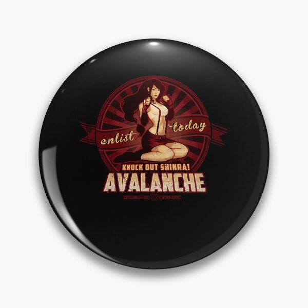 Item preview, Enlist Today Knock Out Shinra Avalanche Wants You  designed and sold by talhamughal.