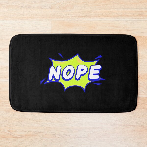 Item preview, Nope Comic Bubble Sticker | Funny Sarcastic Pop Art Design designed and sold by Tiatooty.