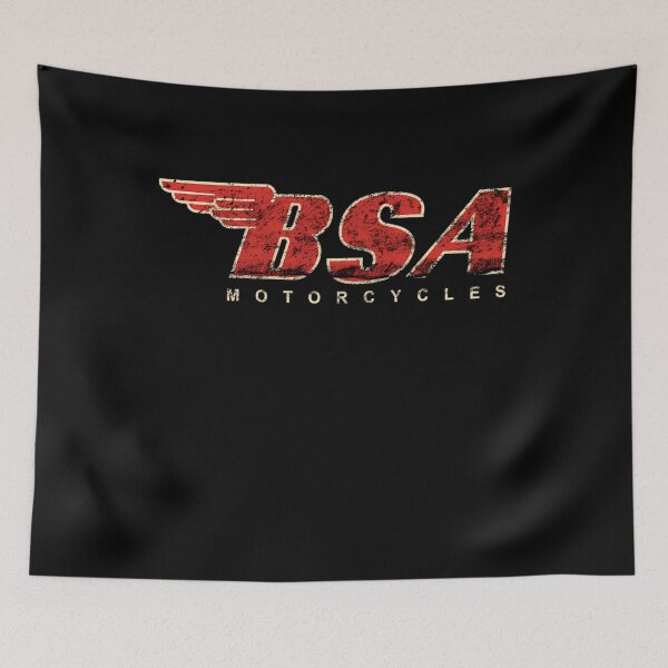 Item preview, Bsa Motorcycle Distressed Design Logo designed and sold by talhamughal.