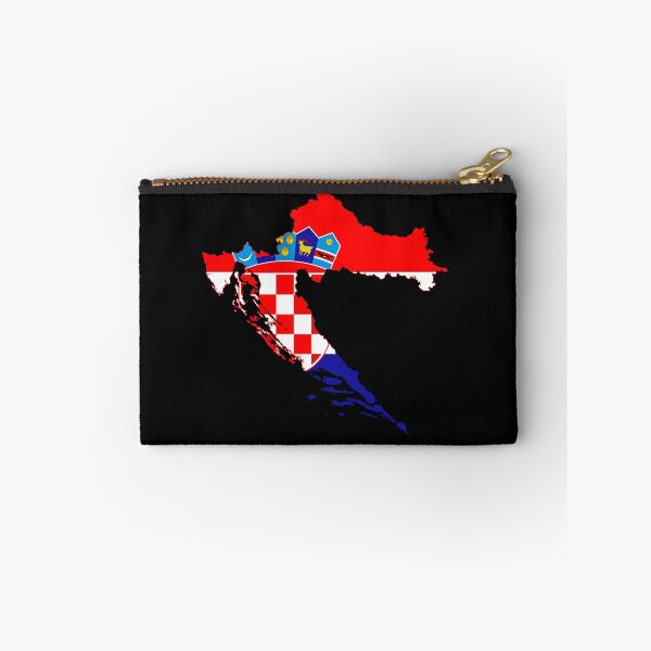 Item preview, Flag Map of Croatia designed and sold by DreamBrushy.