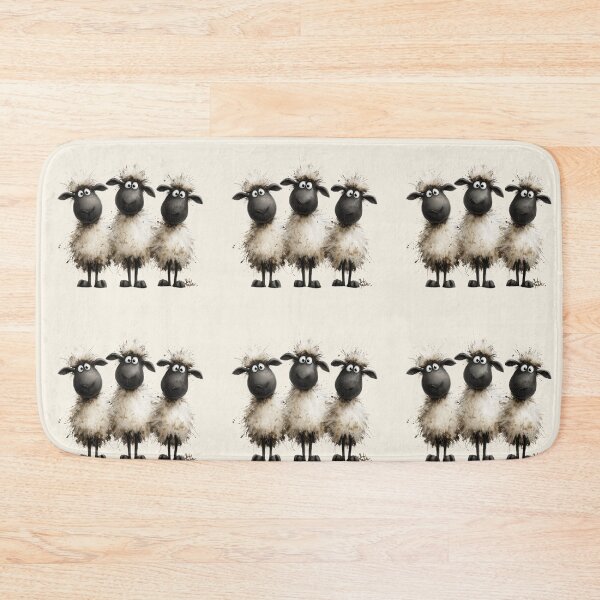 Item preview, Gorgeous Valais Sheep ' 3 Little Lambs ’ BY SHiRLeY MacARTHuR designed and sold by Shirley MacArthur Art.