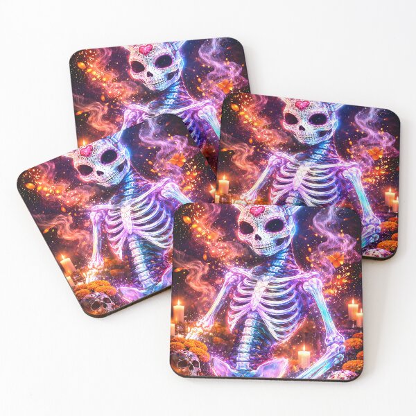 Item preview, GCR1 Neon Calavera – Eternal Energy designed and sold by GCR1.