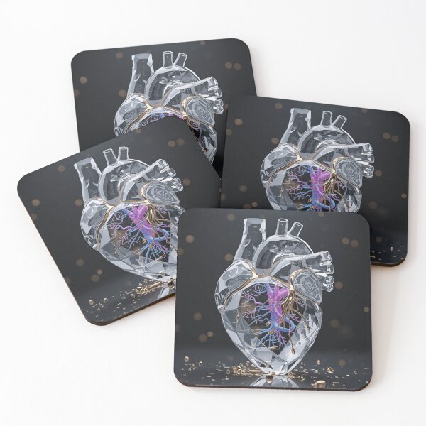 Item preview, The Core of Data - The Crystal Heart designed and sold by THEARTCURATİON .