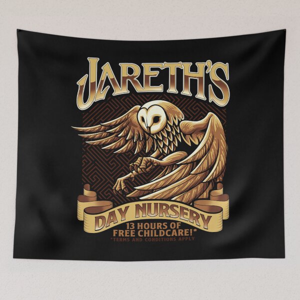 Item preview,  Jareth'S Day Nursery Inspired By Labyrinth 13 Hours Of Free Child Care  designed and sold by talhamughal.