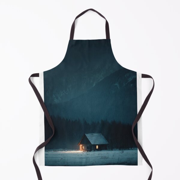 Item preview, House in Mountains designed and sold by NicolasGlowArt.