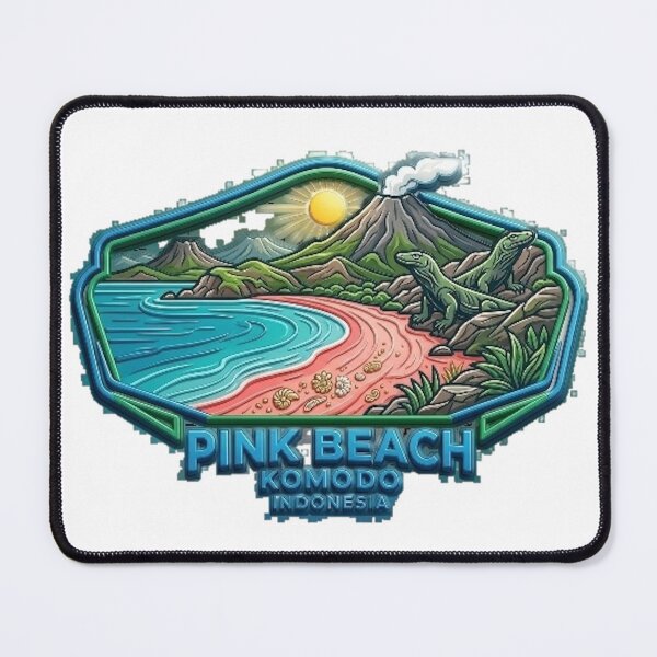 Item preview, PINK BEACH, KOMODO designed and sold by likbatonboot.