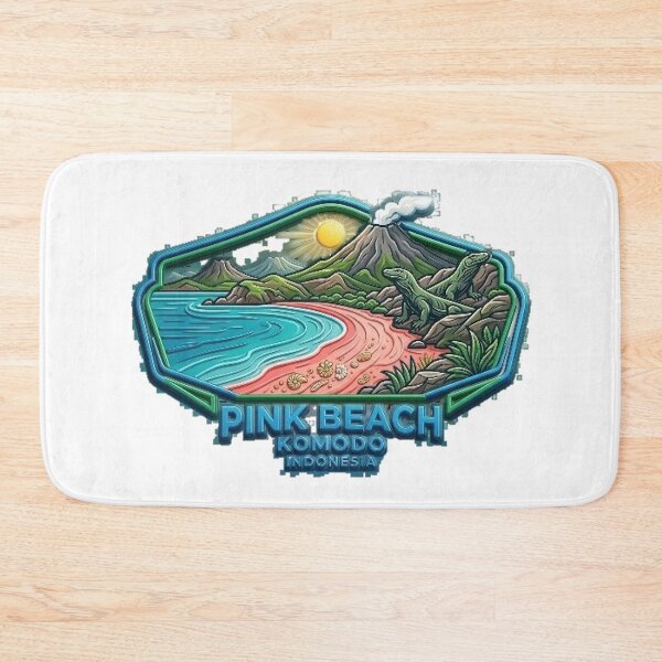 Item preview, PINK BEACH, KOMODO designed and sold by likbatonboot.