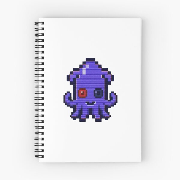 Item preview, Indigo Minty Pixel Squid - Retro Scanline Art designed and sold by Seth Lazar.