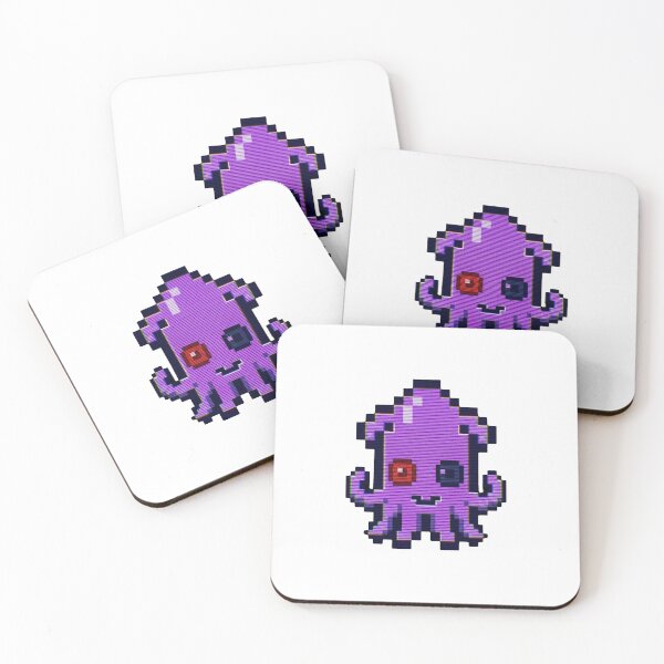 Item preview, Violet Minty Pixel Squid - Retro Scanline Art designed and sold by Seth Lazar.