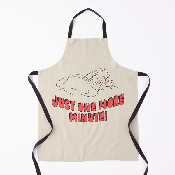 Item preview, Just One More Minute – Funny Sleep Lover Design designed and sold by TestudoDesign.