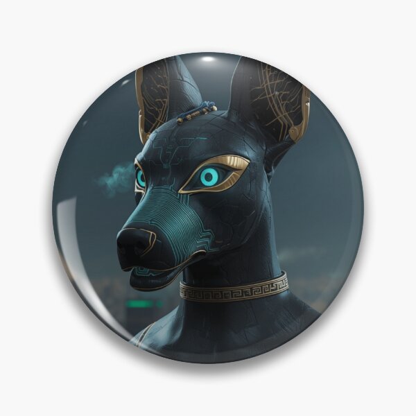 Item preview, Anubis 3.0 : The Eternal Sentinel - Cyber-Deity designed and sold by THEARTCURATİON .