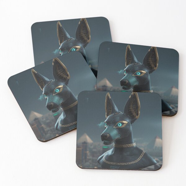 Item preview, Anubis 3.0 : The Eternal Sentinel - Cyber-Deity designed and sold by THEARTCURATİON .