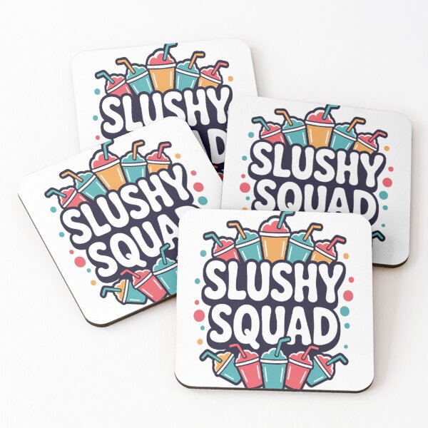 Item preview, Slushy Squad Rainbow Line-Up designed and sold by NicolaMail.