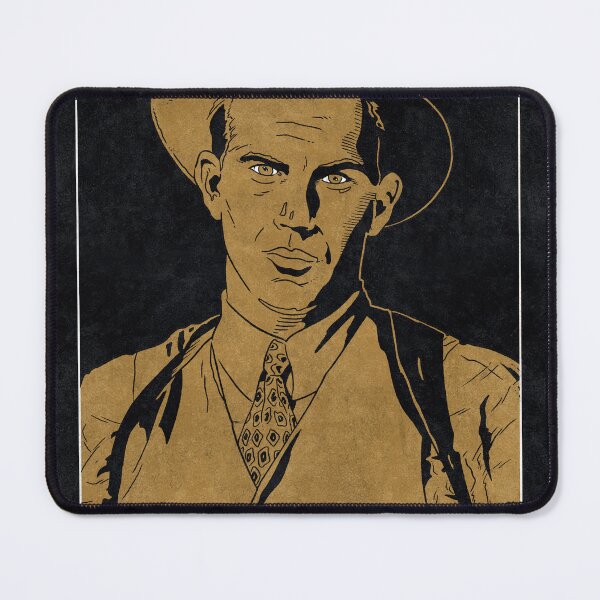 Item preview, ELIOT NESS - The Untouchables (Monochrome) designed and sold by FamousWeirdosRB.