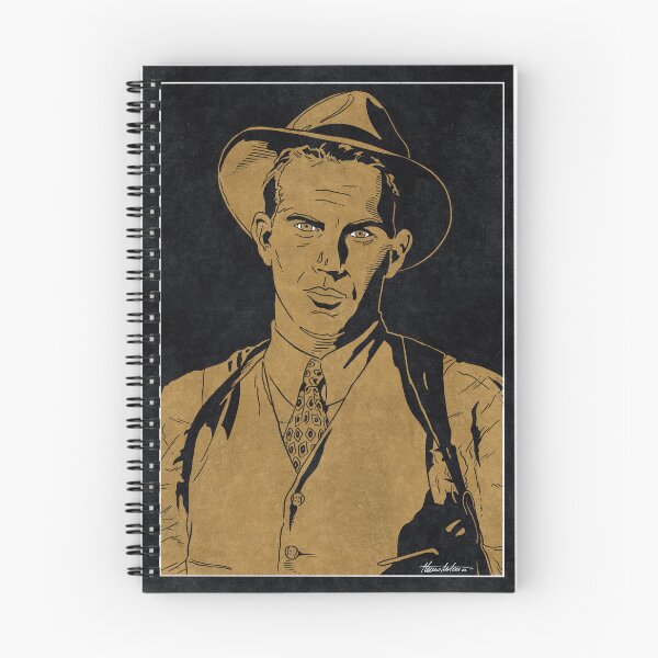 Item preview, ELIOT NESS - The Untouchables (Monochrome) designed and sold by FamousWeirdosRB.