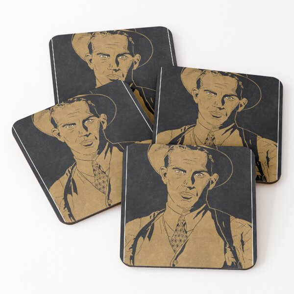 Item preview, ELIOT NESS - The Untouchables (Monochrome) designed and sold by FamousWeirdosRB.
