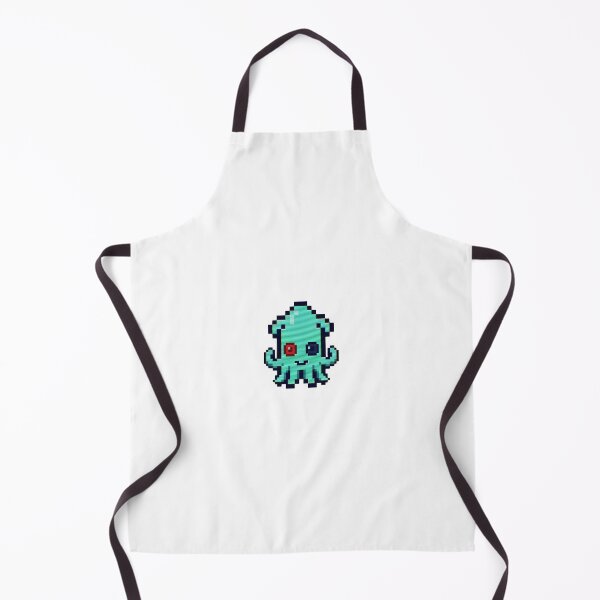 Item preview, Teal Minty Pixel Squid - Retro Scanline Art designed and sold by Seth Lazar.