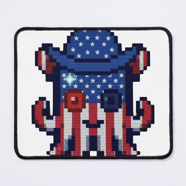 Item preview, Cowboy Minty - Pixel Squid Western Scanline Art designed and sold by Seth Lazar.