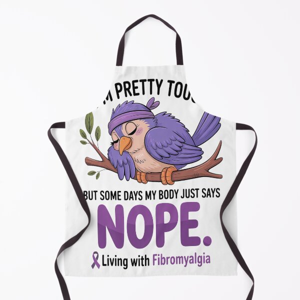 Item preview, I'm Pretty Tough But Some Days My Body Says Fibromyalgia designed and sold by TheRetroStyle.