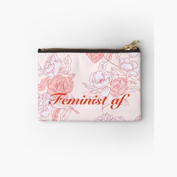 Item preview, feminist af on pink background designed and sold by anneamanda.