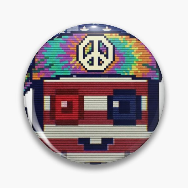 Item preview, Hippy Minty - Pixel Squid Peace & Love Scanline Art designed and sold by Seth Lazar.
