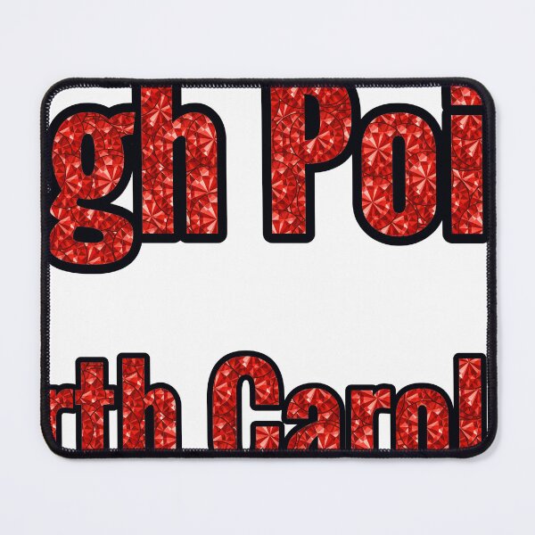 Item preview, High Point North Carolina City Name With Red Rhinestone designed and sold by TheIconSmith.