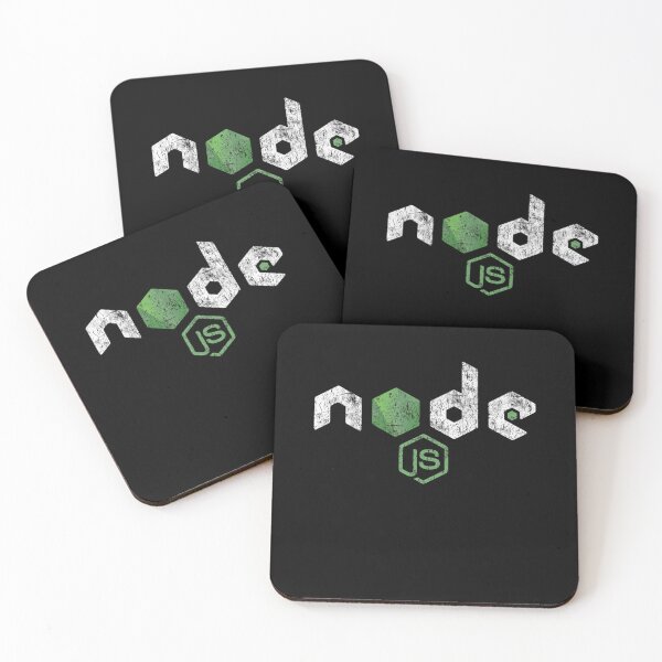 Item preview, Distressed Nodejs Javascript Programmer designed and sold by talhamughal.
