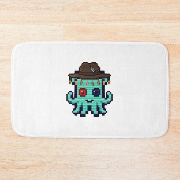 Item preview, Crocodile Dundee Minty - Pixel Squid Outback Scanline Art designed and sold by Seth Lazar.