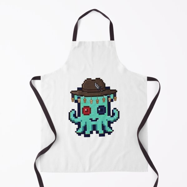 Item preview, Crocodile Dundee Minty - Pixel Squid Outback Scanline Art designed and sold by Seth Lazar.