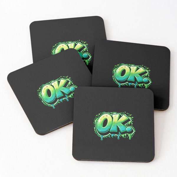 Item preview, OK Drip Graffiti Urban Street Art Design designed and sold by Mosogoloso.
