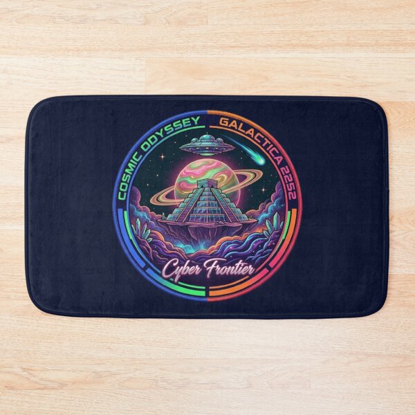 Item preview, Cosmic Odyssey – Galactica 2252 Cyber Frontier Emblem Design designed and sold by Dogandesighn.