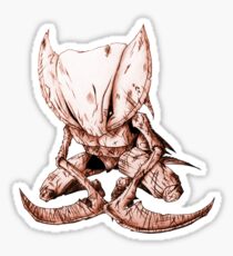 Kabutops Brown Sticker