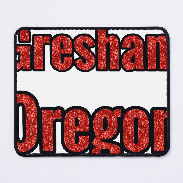 Item preview, Gresham Oregon City Name With Red Rhinestone designed and sold by TheIconSmith.