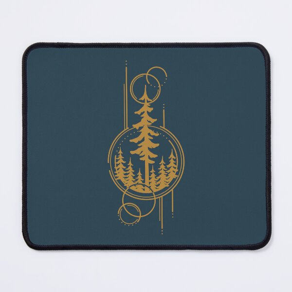Item preview, Geometric Pines designed and sold by SommersethArt.