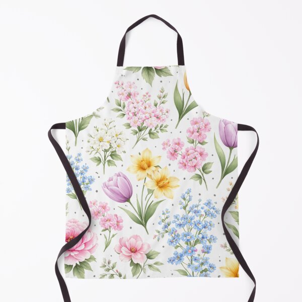 Item preview, Elegant Pastel Floral Pattern | Watercolor Spring Flowers Design designed and sold by DreamPixelPrint.